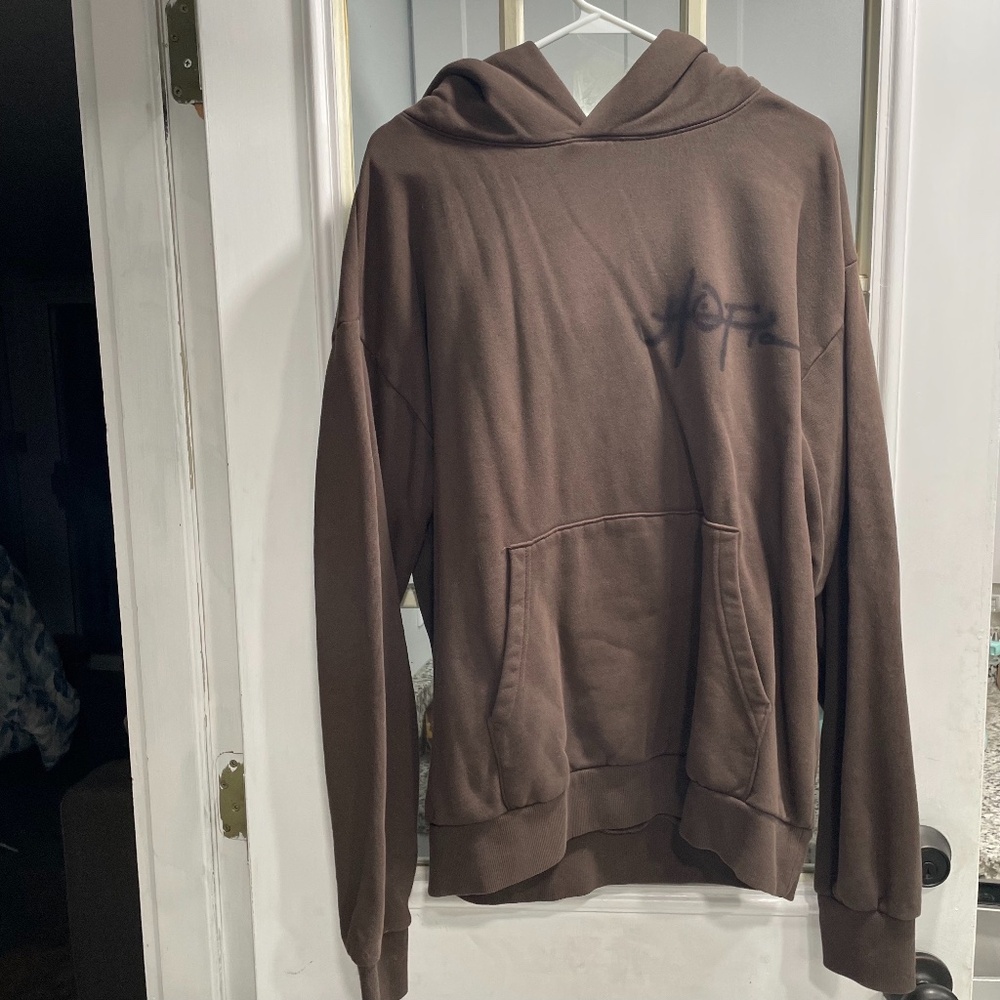 TRAVIS SCOTT Utopia Sweater Brown Large - Never Worn